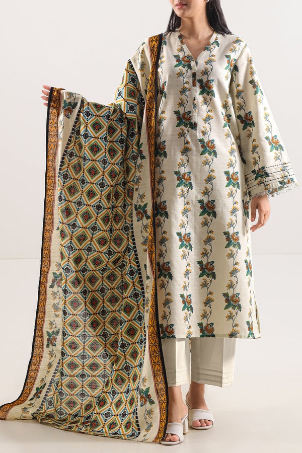 Unstitched-Printed-Cotton-Khaddar-3-Piece-114105