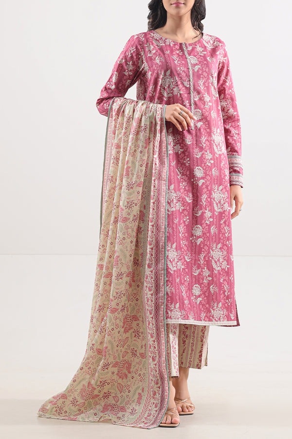 Unstitched-Printed-Lawn-2-Piece-Shirt-Dupatta-95405