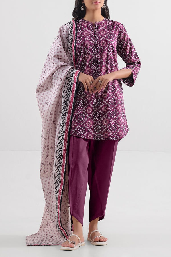 Unstitched-Printed-Lawn-2-Piece-Shirt-Dupatta-95413
