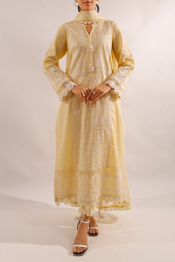 Unstitched-Solid-Embroidered-Cambric-3-Piece-With-Chiffon-Dupatta-94800