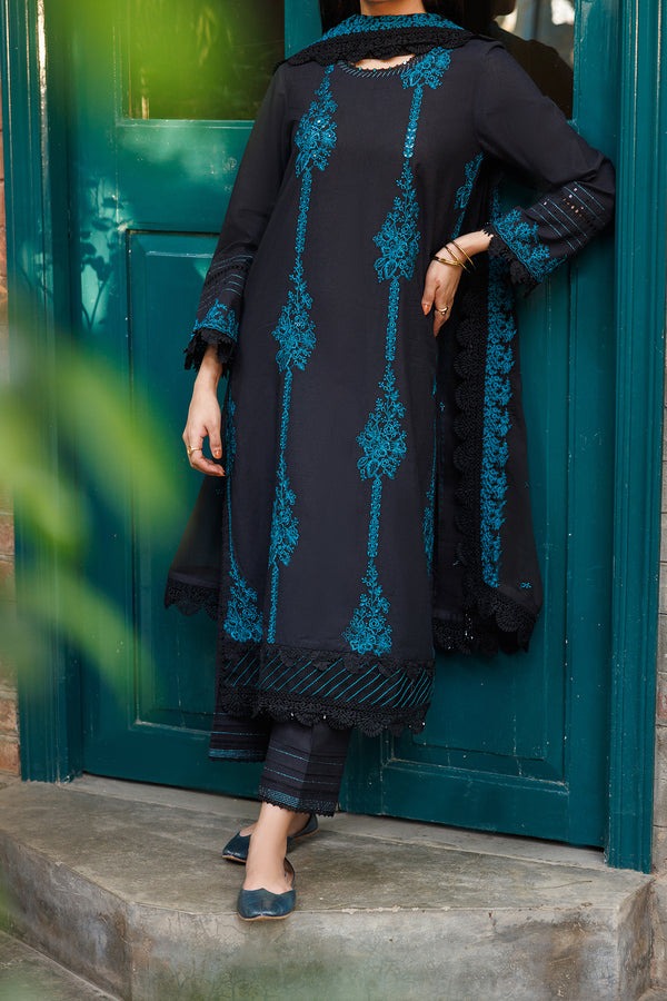 Unstitched-Solid-Embroidered-Cambric-3-Piece-With-Chiffon-Dupatta-94802