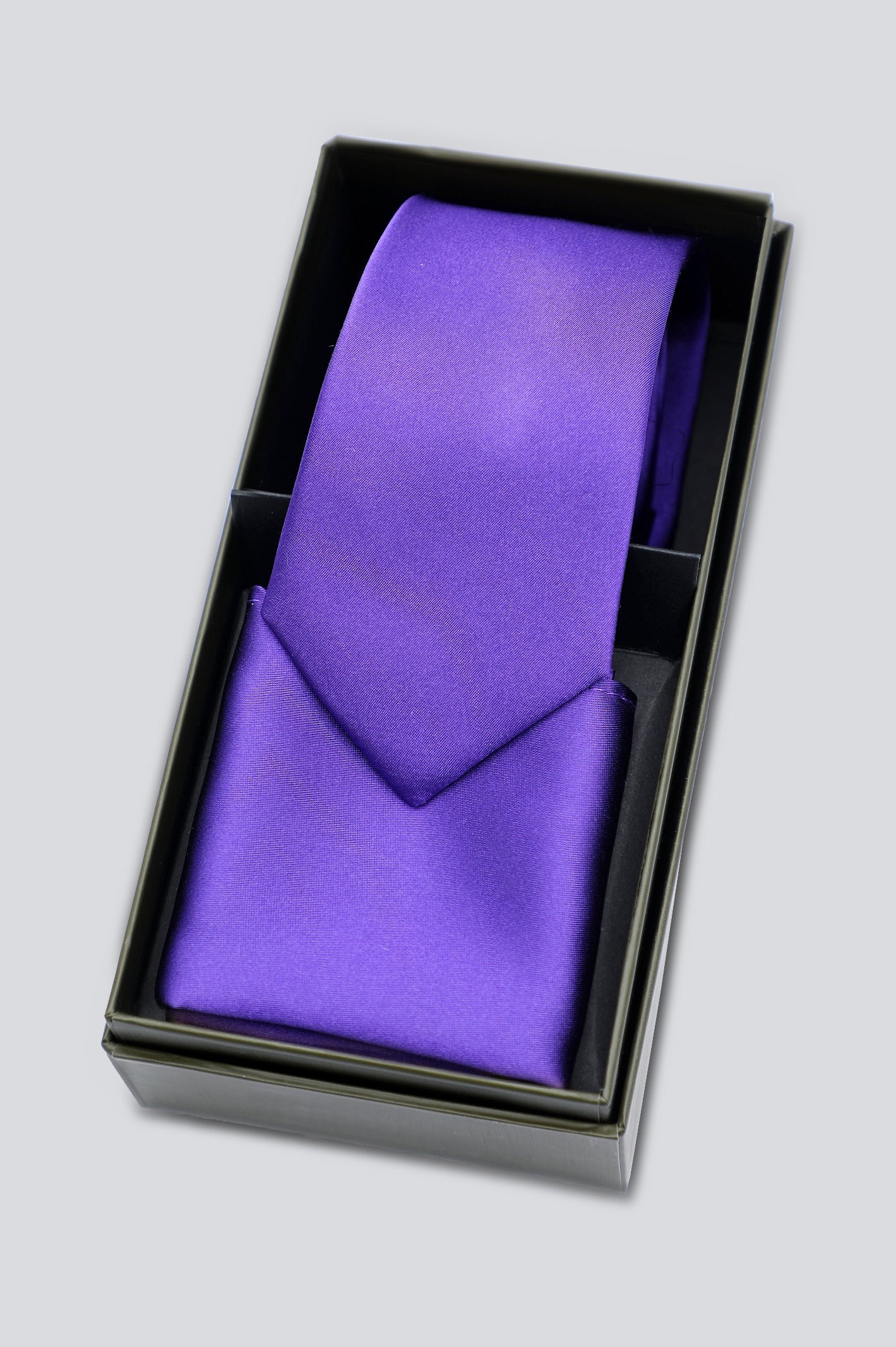 Purple-Luxury-Tie-With-Pocket-Square