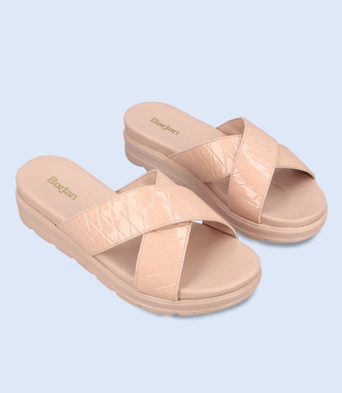 BW7783-TEA-PINK-Women-Platform-Slippers