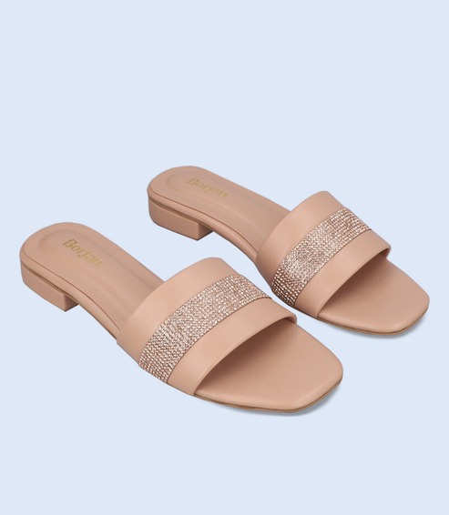 BW9339-PINK-Women-Casual-Slippers