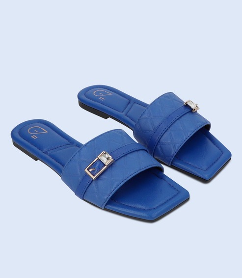 BW9504-BLUE-Women-Slipper