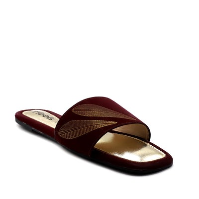 Maroon-Casual-Slipper-L00000049