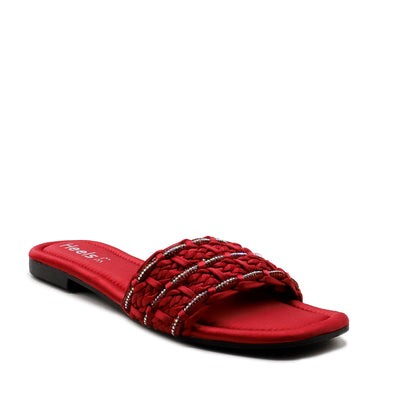 Maroon-Casual-Slipper-L00350044
