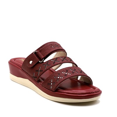 Maroon-Casual-Slipper-L00760051