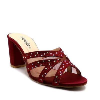 Maroon-Fancy-Slipper-L00450041