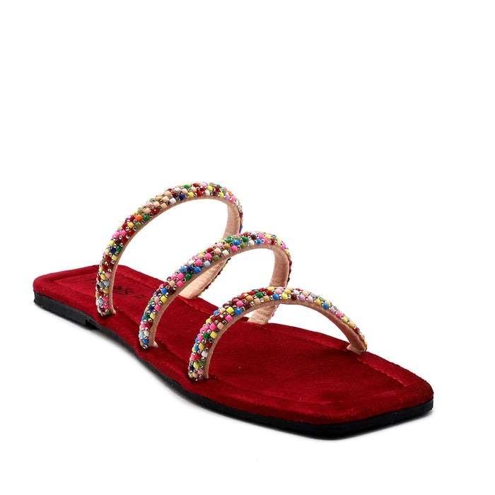 Red-Casual-Slipper-L00000031