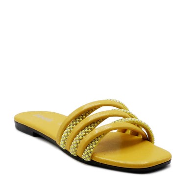 Yellow-Casual-Slipper-L00000016
