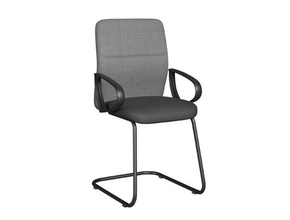 Marlon-Visitor-Chair-Grey-and-Black
