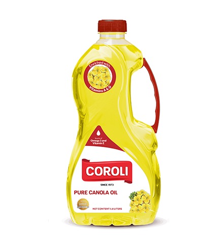 Coroli Pure Canola Oil 1.8 Ltr