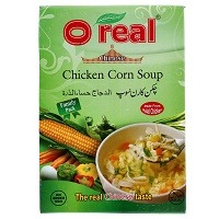 O Real Chicken Corn Soup 45gm