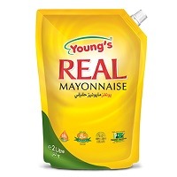 Youngs Real Mayonnaise Pouch 450ml