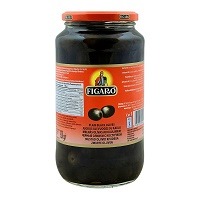 Figaro Plain Black Olives 575gm