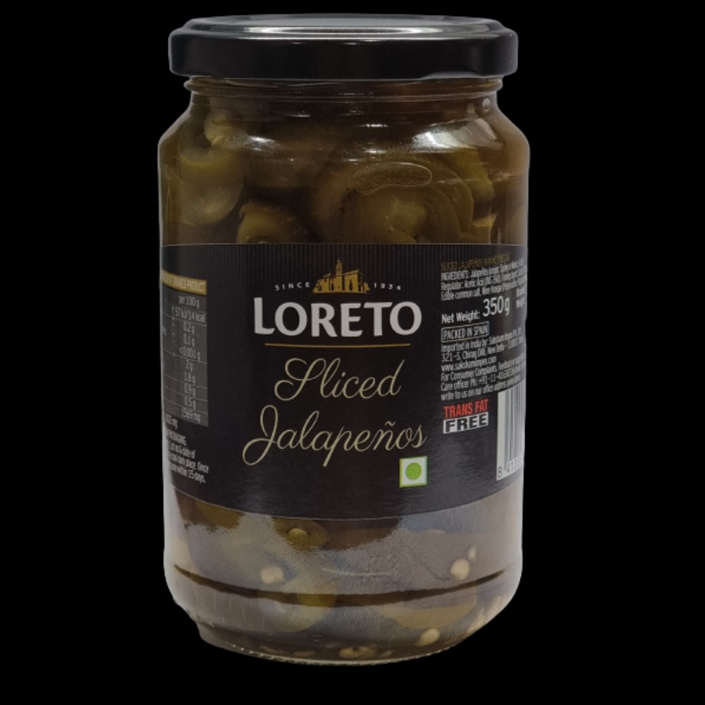 Loreto Jalapeno Slice Hot Pepper 350gm