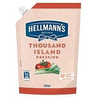 Hellmans Thousand Island Dressing Pouch 1kg