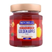 Mitchells Diet Jam Apple 325gm