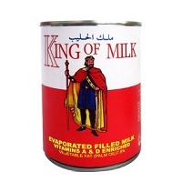 King Of Milk Evaporated Milk Tin 390gm
