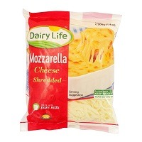 Dairy Life Mozzarella Cheese Shredded P.b 200gm