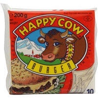 H-cow Burger Cheese 10slices 200gm