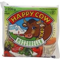 H-cow Mozzarella 10slices 200gm