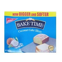 Hilal Bake Time Coconut Cake Slices 1x6pcs