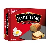 Hilal Bake Time Plain Cake Slices 1x6pcs