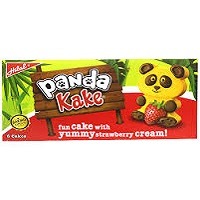 Hilal Panda Kake Strawberry Cream 1x10pcs