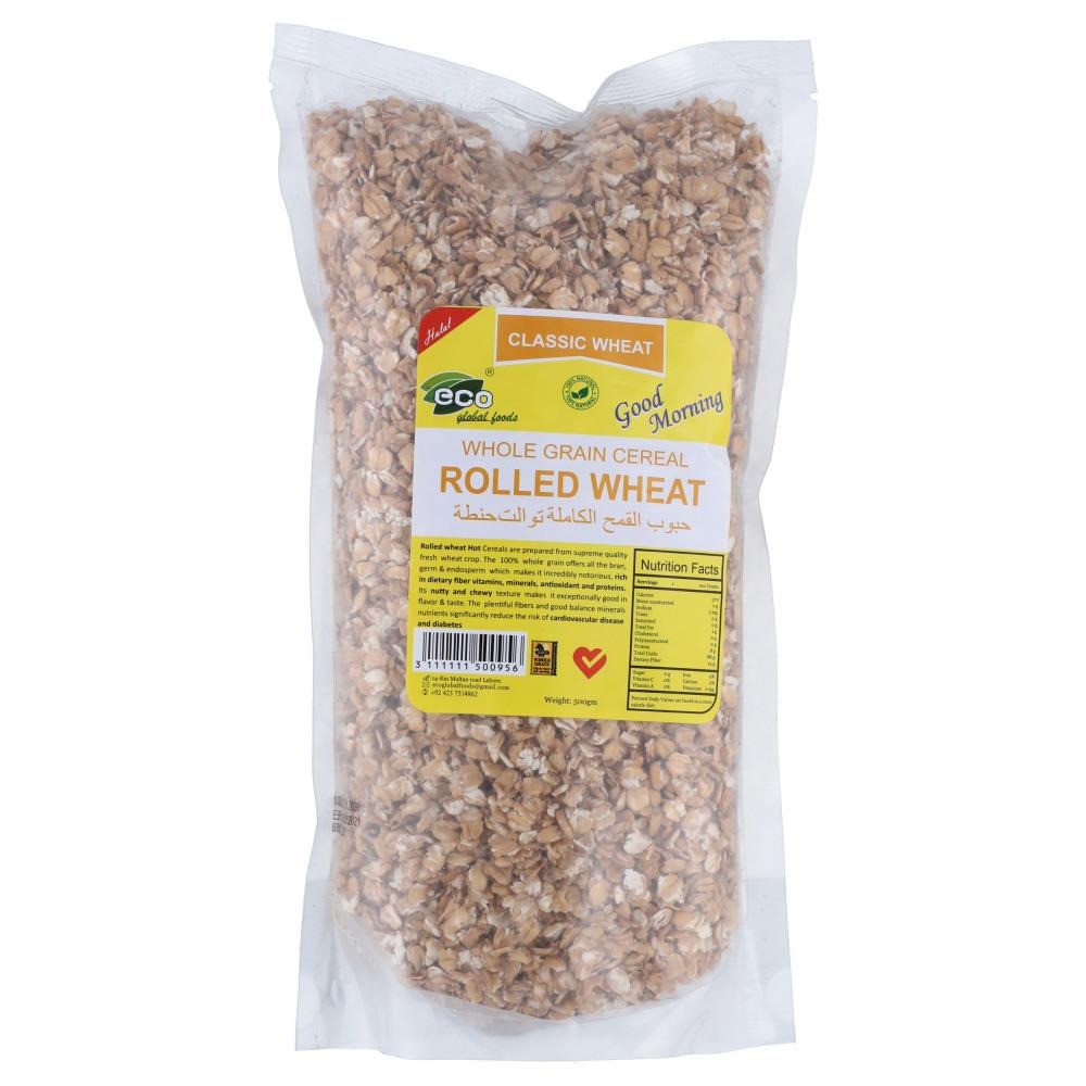 Eco Rolled Wheat 500g P.b