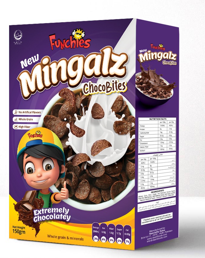 Funchies Mingalz Choco Bites 150gm