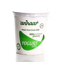 Anhaar Plain Yogurt 400gm