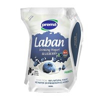 Prema Laban Drinking Yogurt Blueberry 180ml