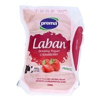 Prema Laban Drinking Yogurt Strawberry 180ml