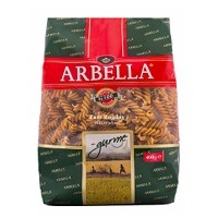 Arbella Gurme Whole Wheat Fusilli P.b 400gm