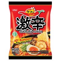 Gekikara Ramen Hot Mushroom Noodle 109gm