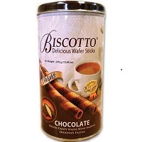 Biscotto Wafer Roll Chocolate 370gm