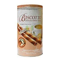 Biscotto Wafer Roll Chocolate Hazelnut 370gm