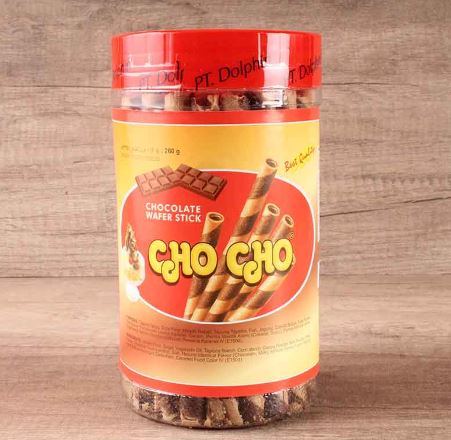 Cho Cho Wafer Roll Chocolate 260gm