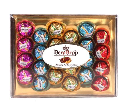 Dewdrop Chocolate 300gm Rectangle Gold