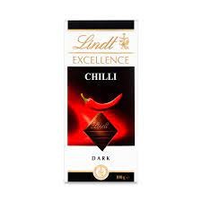 Lindt Chilli Dark Chocolate 100gm