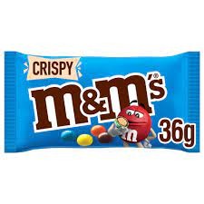 M&m Crispy Chocolate Bag 36gm