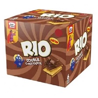 P/f Rio Double Chocolate Snack Pack 1x16pcs