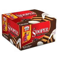P/f Sooper Chocolate Half Roll 1x6pcs