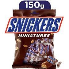 Snickers Miniatures Chocolate 150gm