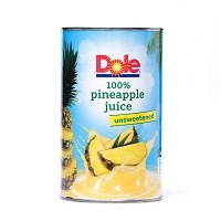 Dole Pineapple Juice Unsweetened 1.36ltr