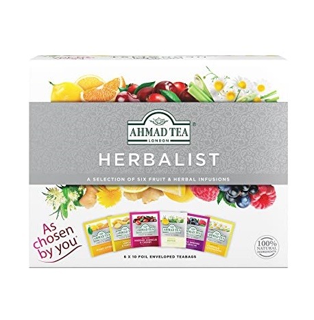 Ahmad Herbalist 6v Tea Bags 60pcs