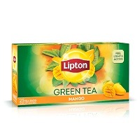 Lipton Green Tea Bags Mango 25pcs